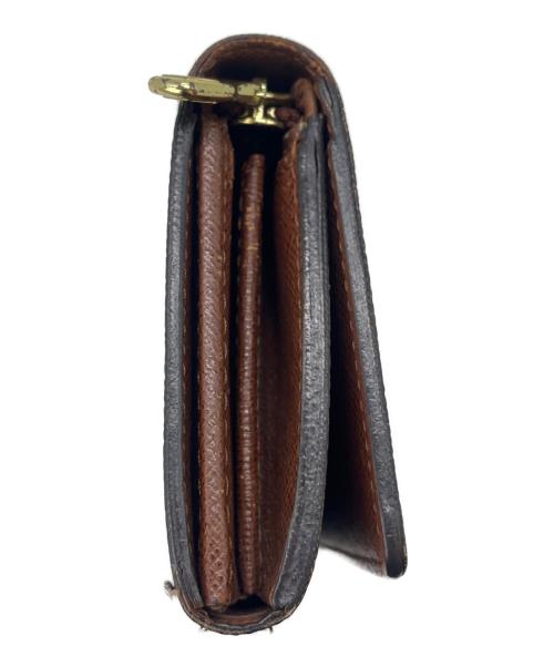 LOUIS VUITTON（ルイ ヴィトン）LOUIS VUITTON (ルイ ヴィトン) LOUIS VUITTON　モノグラム　ポルトモネ・ジップ2つ折り財布 ブラウンの古着・服飾アイテム