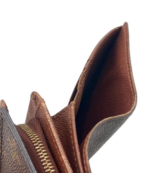 LOUIS VUITTON（ルイ ヴィトン）LOUIS VUITTON (ルイ ヴィトン) LOUIS VUITTON　モノグラム　ポルトモネ・ジップ2つ折り財布 ブラウンの古着・服飾アイテム