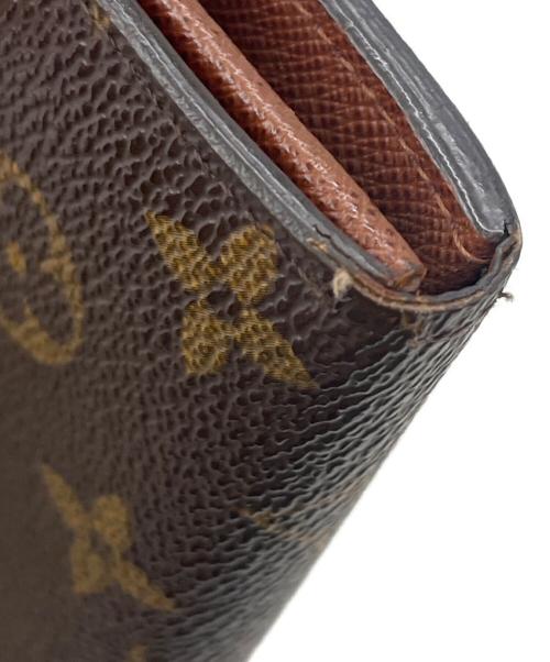LOUIS VUITTON（ルイ ヴィトン）LOUIS VUITTON (ルイ ヴィトン) LOUIS VUITTON　モノグラム　ポルトモネ・ジップ2つ折り財布 ブラウンの古着・服飾アイテム
