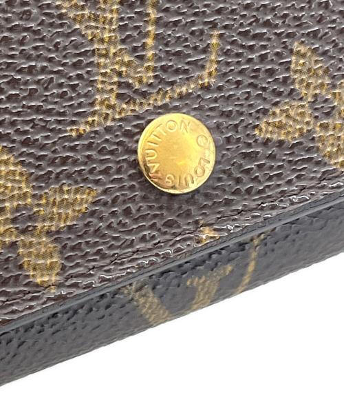 LOUIS VUITTON（ルイ ヴィトン）LOUIS VUITTON (ルイ ヴィトン) LOUIS VUITTON　モノグラム　ポルトモネ・ジップ2つ折り財布 ブラウンの古着・服飾アイテム