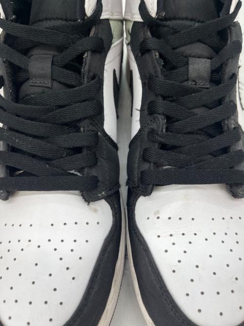 NIKE（ナイキ）NIKE (ナイキ) NIKE  Air Jordan 1 Mid SE  ハイカットスニーカー ホワイト×ブラック×レッド サイズ:29の古着・服飾アイテム