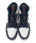 NIKE (ナイキ) NIKE  Air Jordan 1 Mid SE  ハイカットスニーカー ホワイト×ブラック×レッド サイズ:29：8000円