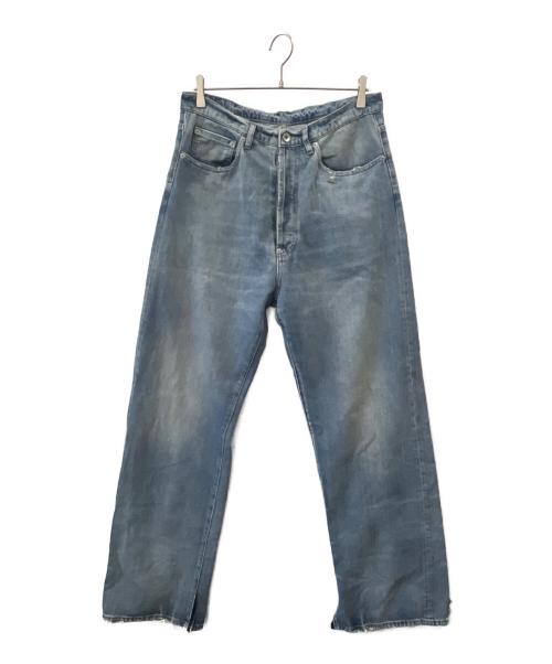 Maison Margiela（メゾンマルジェラ）Maison Margiela (メゾンマルジェラ) Maison Margiela　ダメージ加工バックルジーンズ インディゴ サイズ:31の古着・服飾アイテム