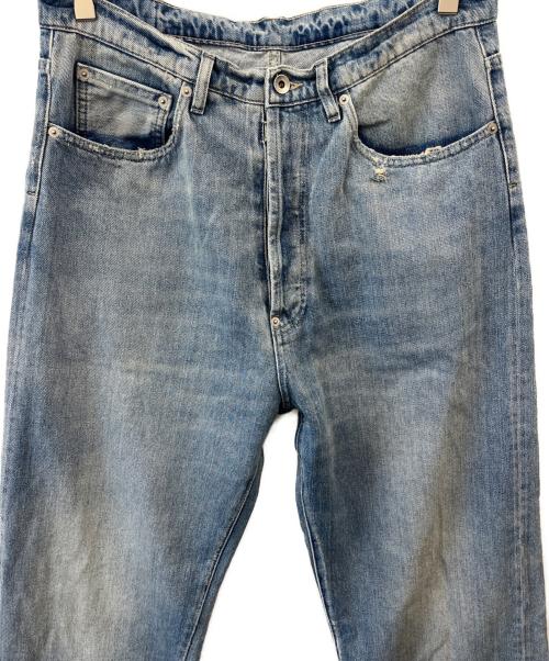 Maison Margiela（メゾンマルジェラ）Maison Margiela (メゾンマルジェラ) Maison Margiela　ダメージ加工バックルジーンズ インディゴ サイズ:31の古着・服飾アイテム