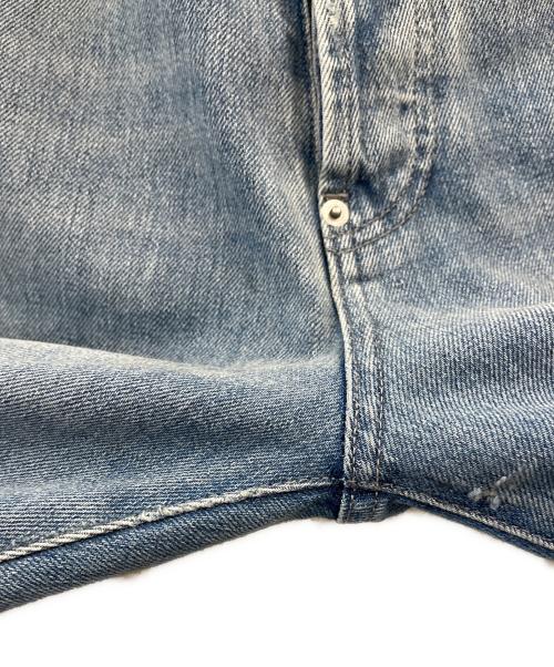 Maison Margiela（メゾンマルジェラ）Maison Margiela (メゾンマルジェラ) Maison Margiela　ダメージ加工バックルジーンズ インディゴ サイズ:31の古着・服飾アイテム