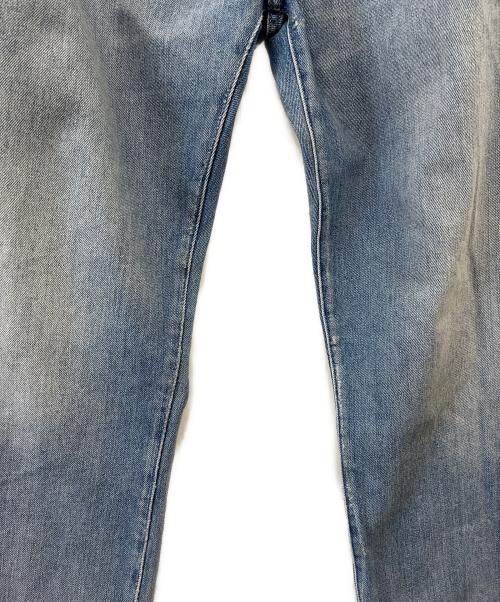 Maison Margiela（メゾンマルジェラ）Maison Margiela (メゾンマルジェラ) Maison Margiela　ダメージ加工バックルジーンズ インディゴ サイズ:31の古着・服飾アイテム