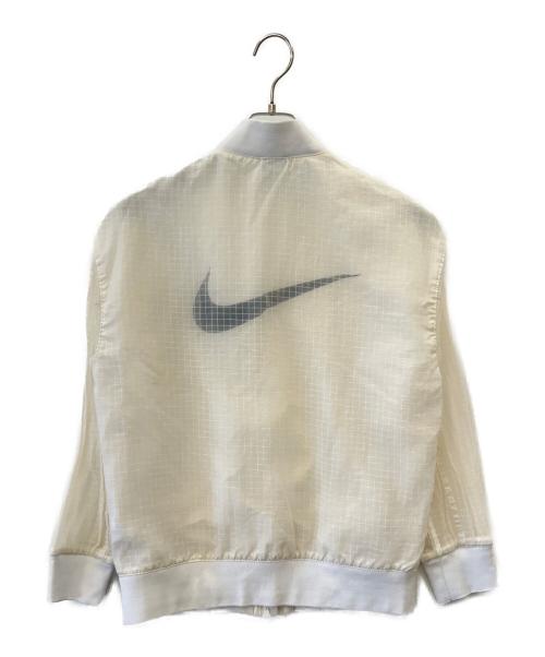 NIKE（ナイキ）NIKE (ナイキ) NIKE　ナイロンボンバージャケット ホワイト サイズ:Ｍの古着・服飾アイテム