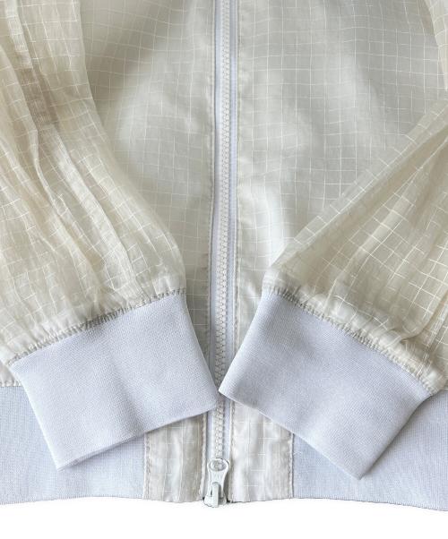 NIKE（ナイキ）NIKE (ナイキ) NIKE　ナイロンボンバージャケット ホワイト サイズ:Ｍの古着・服飾アイテム