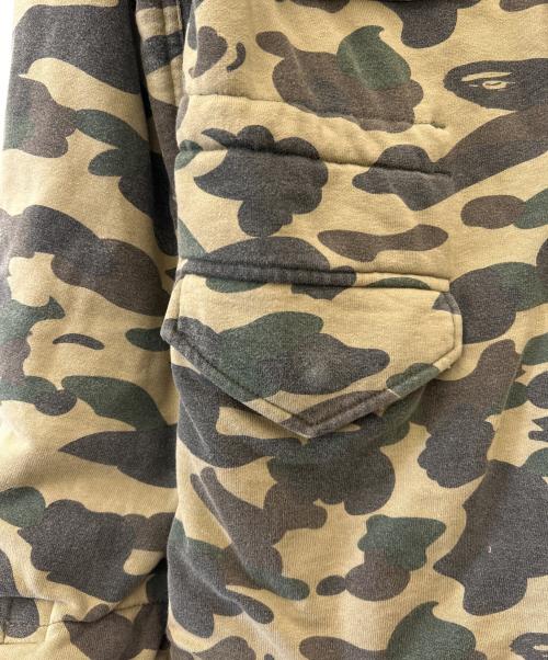 BAPE BY A BATHING APE（ベイプバイアベイシングエイプ）BAPE BY A BATHING APE (ベイプバイアベイシングエイプ) BAPE BY A BATHING APE　中綿ジャケット グリーン サイズ:Ｓの古着・服飾アイテム