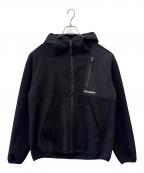 Columbiaコロンビア）の古着「Columbia　グリーンウォーターフォールズフルジップフーディ　ジップジャケット」｜ブラック