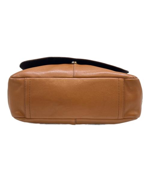 COACH（コーチ）COACH (コーチ) COACH　レザーショルダーバッグ ブラウンの古着・服飾アイテム