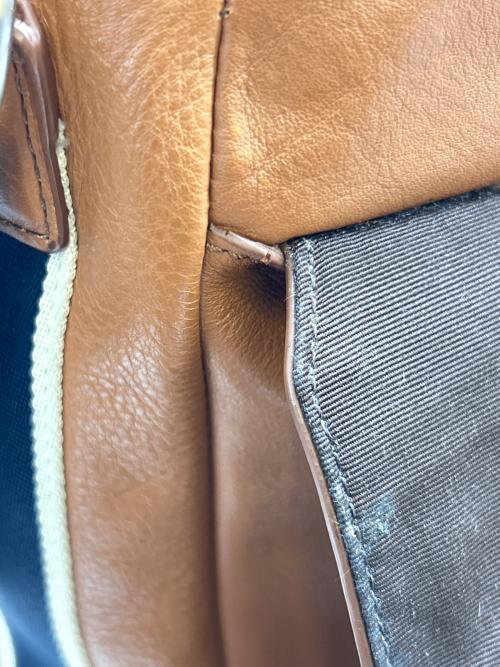 COACH（コーチ）COACH (コーチ) COACH　レザーショルダーバッグ ブラウンの古着・服飾アイテム