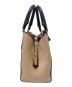 中古・古着 MICHAEL KORS (マイケルコース) MICHAEL KORS 　2WAYバッグ ベージュ：9000円
