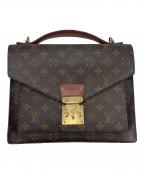 LOUIS VUITTONルイ ヴィトン）の古着「LOUIS VUITTON 　モノグラム　モンソー2WAYバッグ」｜ブラウン