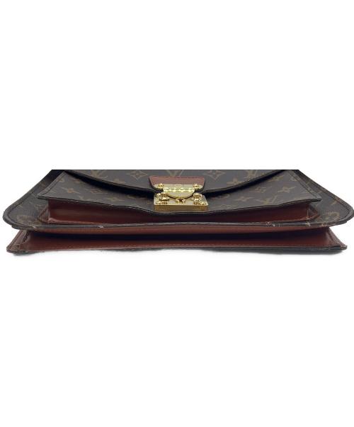 LOUIS VUITTON（ルイ ヴィトン）LOUIS VUITTON (ルイ ヴィトン) LOUIS VUITTON 　モノグラム　モンソー2WAYバッグ ブラウンの古着・服飾アイテム