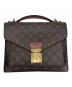 LOUIS VUITTON（ルイ ヴィトン）の古着「LOUIS VUITTON 　モノグラム　モンソー2WAYバッグ」｜ブラウン
