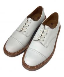 MARGARET HOWELL×Tricker's（マーガレットハウエル×トリッカーズ）の古着「MARGARET HOWELL × Tricker's　ストレートチップシューズ」｜ホワイト