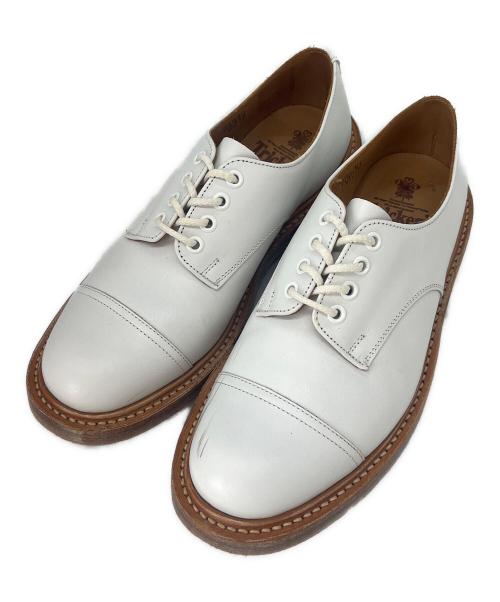 MARGARET HOWELL（マーガレットハウエル）MARGARET HOWELL (マーガレットハウエル) Tricker's (トリッカーズ) MARGARET HOWELL × Tricker's　ストレートチップシューズ ホワイト サイズ:6 1/2の古着・服飾アイテム
