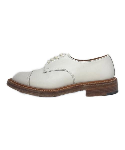 MARGARET HOWELL（マーガレットハウエル）MARGARET HOWELL (マーガレットハウエル) Tricker's (トリッカーズ) MARGARET HOWELL × Tricker's　ストレートチップシューズ ホワイト サイズ:6 1/2の古着・服飾アイテム