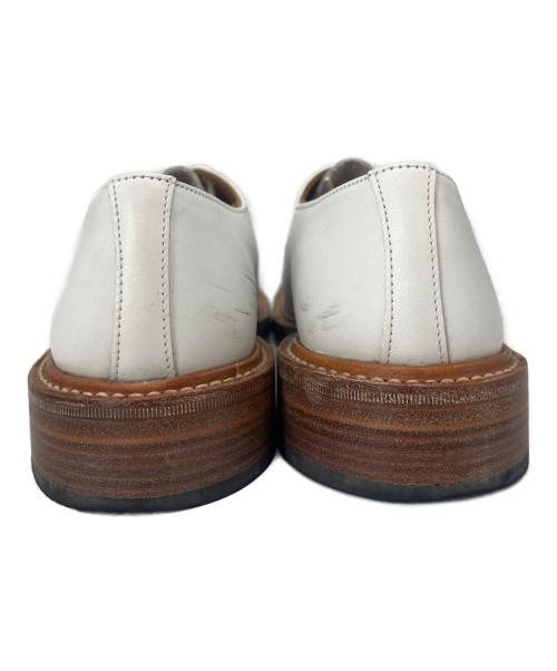 MARGARET HOWELL（マーガレットハウエル）MARGARET HOWELL (マーガレットハウエル) Tricker's (トリッカーズ) MARGARET HOWELL × Tricker's　ストレートチップシューズ ホワイト サイズ:6 1/2の古着・服飾アイテム