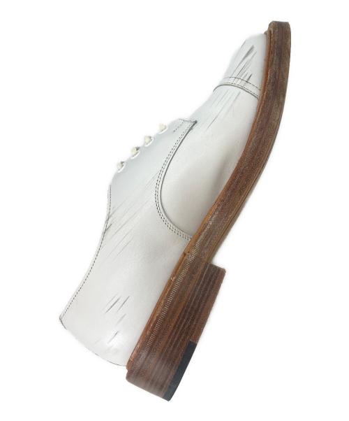 MARGARET HOWELL（マーガレットハウエル）MARGARET HOWELL (マーガレットハウエル) Tricker's (トリッカーズ) MARGARET HOWELL × Tricker's　ストレートチップシューズ ホワイト サイズ:6 1/2の古着・服飾アイテム