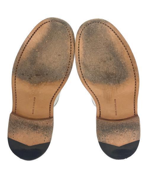 MARGARET HOWELL（マーガレットハウエル）MARGARET HOWELL (マーガレットハウエル) Tricker's (トリッカーズ) MARGARET HOWELL × Tricker's　ストレートチップシューズ ホワイト サイズ:6 1/2の古着・服飾アイテム
