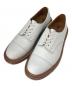 MARGARET HOWELL（マーガレットハウエル）の古着「MARGARET HOWELL × Tricker's　ストレートチップシューズ」｜ホワイト