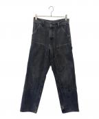 CarHarttカーハート）の古着「CarHartt　ダブルニーパンツ」｜グレー
