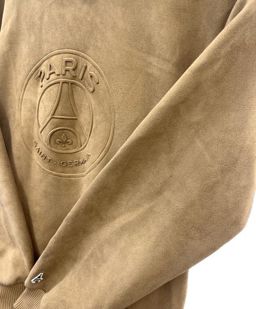 Paris Saint-Germain（パリサンジェルマン）Paris Saint-Germain (パリサンジェルマン) EDIFICE (エディフィス) PARIS SAINT-GERMAIN × EDIFICE　プルオーバーパーカー ブラウン サイズ:Lの古着・服飾アイテム