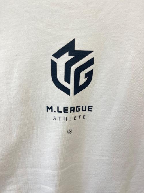 FRAGMENT DESIGN（フラグメントデザイン）FRAGMENT DESIGN (フラグメントデザイン) M.LEAGUE FRAGMENT DESIGN × M.LEAGUE  FRAGMENT ORPHANS  クルーネックスウェット ホワイト サイズ:Lの古着・服飾アイテム
