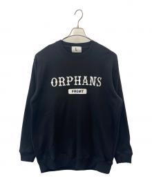 FRAGMENT DESIGN×M.LEAGUE（フラグメントデザイン）の古着「FRAGMENT DESIGN × M.LEAGUE  FRAGMENT ORPHANS  クルーネックスウェット」｜ブラック