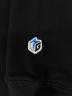 中古・古着 FRAGMENT DESIGN (フラグメントデザイン) M.LEAGUE FRAGMENT DESIGN × M.LEAGUE  FRAGMENT ORPHANS  クルーネックスウェット ブラック サイズ:L：6000円