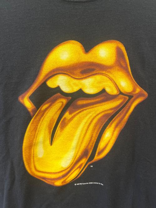 SCREEN STARS（スクリーンズスターズ）SCREEN STARS (スクリーンズスターズ) SCREEN STARS　ROLLING STONES　リップ＆タン/1999 RS TOUR　半袖カットソー ブラック サイズ:Lの古着・服飾アイテム