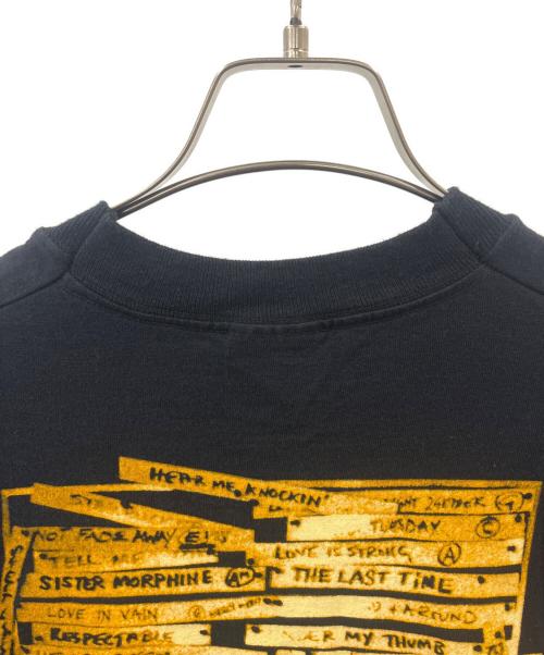 SCREEN STARS（スクリーンズスターズ）SCREEN STARS (スクリーンズスターズ) SCREEN STARS　ROLLING STONES　リップ＆タン/1999 RS TOUR　半袖カットソー ブラック サイズ:Lの古着・服飾アイテム