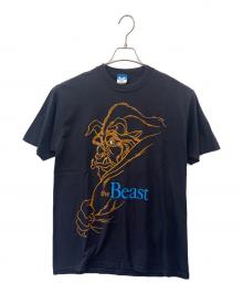 DISNEY（ディズニー）の古着「Disney　BEAST　半袖カットソー」｜ブラック