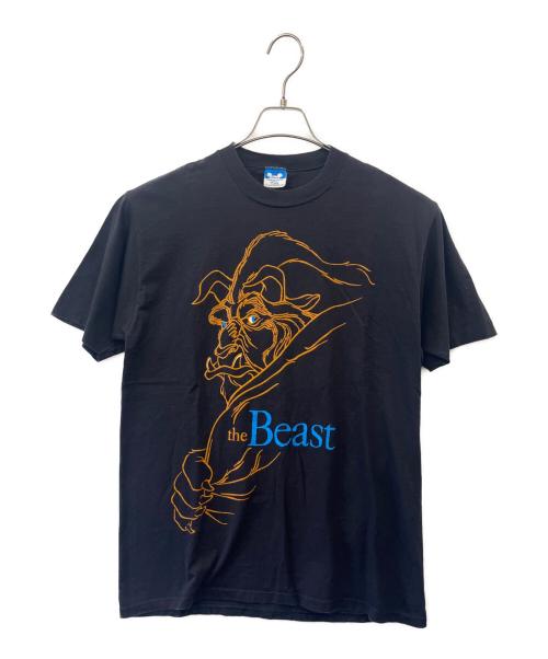 DISNEY（ディズニー）DISNEY (ディズニー) Disney　BEAST　半袖カットソー ブラック サイズ:X–LARGEの古着・服飾アイテム