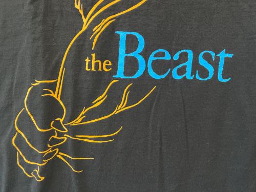 DISNEY（ディズニー）DISNEY (ディズニー) Disney　BEAST　半袖カットソー ブラック サイズ:X–LARGEの古着・服飾アイテム