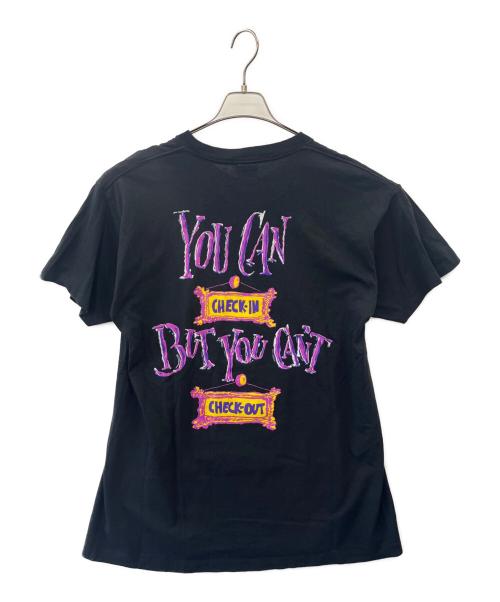 DISNEY（ディズニー）Disney (ディズニー) Disney  THE TWILIGHT ZONE TOWER OF TERROR　半袖カットソー ブラック サイズ:Lの古着・服飾アイテム