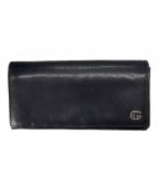 GUCCIグッチ）の古着「GUCCI　長財布」｜ブラック