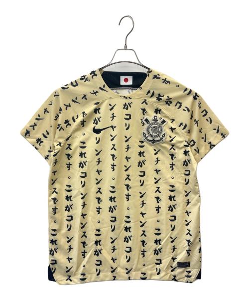 NIKE（ナイキ）NIKE (ナイキ) NIKE  SCコリンチャンス・パウリスタ 2022・3rd  半袖シャツ ベージュ サイズ:XLの古着・服飾アイテム