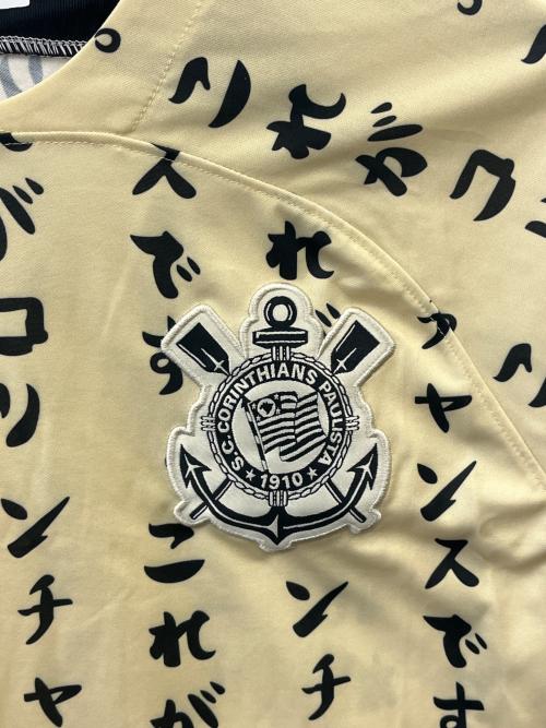 NIKE（ナイキ）NIKE (ナイキ) NIKE  SCコリンチャンス・パウリスタ 2022・3rd  半袖シャツ ベージュ サイズ:XLの古着・服飾アイテム