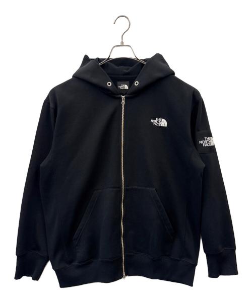 THE NORTH FACE（ザ ノース フェイス）THE NORTH FACE (ザ ノース フェイス) THE NORTH FACE　スクエアロゴフルジップ ブラック サイズ:XLの古着・服飾アイテム