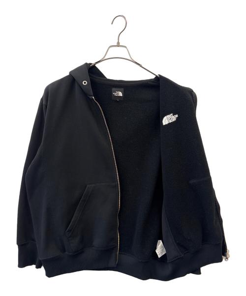 THE NORTH FACE（ザ ノース フェイス）THE NORTH FACE (ザ ノース フェイス) THE NORTH FACE　スクエアロゴフルジップ ブラック サイズ:XLの古着・服飾アイテム
