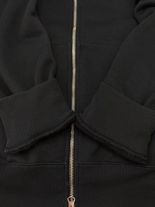 THE NORTH FACE（ザ ノース フェイス）THE NORTH FACE (ザ ノース フェイス) THE NORTH FACE　スクエアロゴフルジップ ブラック サイズ:XLの古着・服飾アイテム
