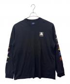 Carhartt WIP×Motownカーハート ワーク イン プログレス）の古着「CARHARTT WIP × Motown　60th 限定　長袖カットソー」｜ブラック