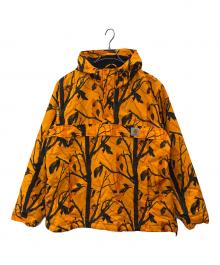 Carhartt WIP（カーハート ワーク イン プログレス）の古着「CARHARTT WIP  NIMBUS PULLOVER  ツリー」｜オレンジ