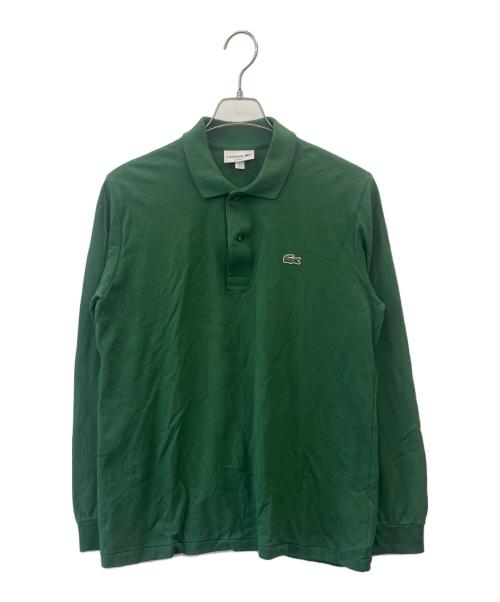 LACOSTE（ラコステ）LACOSTE (ラコステ) LACOSTE　長袖ポロシャツ グリーン サイズ:FR 4　US Mの古着・服飾アイテム
