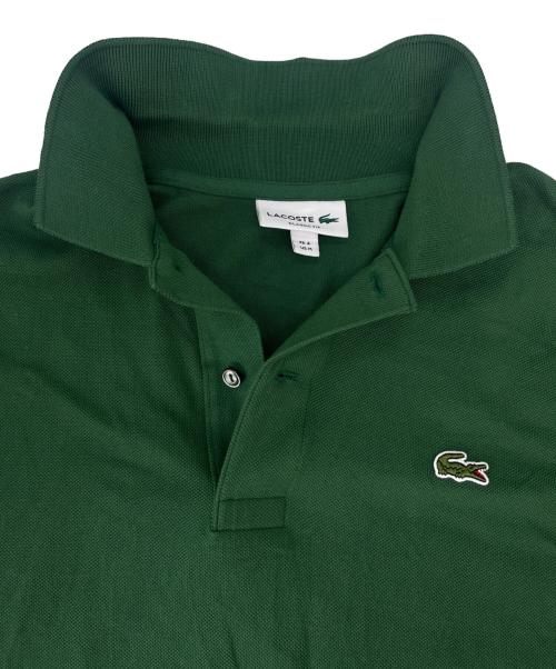 LACOSTE（ラコステ）LACOSTE (ラコステ) LACOSTE　長袖ポロシャツ グリーン サイズ:FR 4　US Mの古着・服飾アイテム