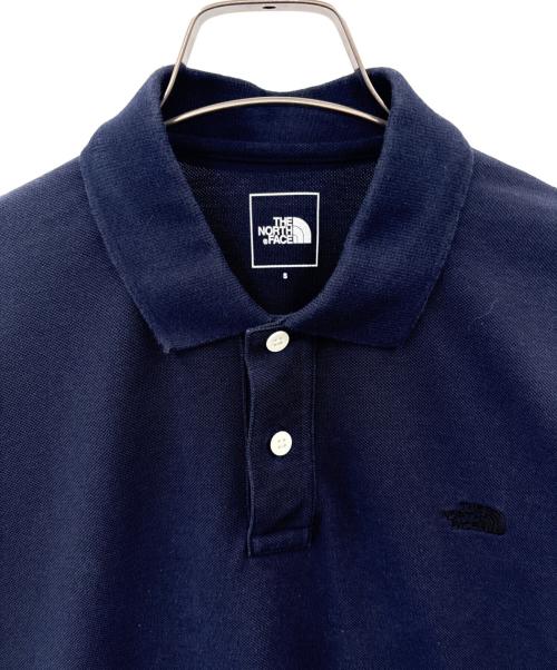 THE NORTH FACE（ザ ノース フェイス）THE NORTH FACE (ザ ノース フェイス) THE NORTH FACE　ポロシャツ ネイビー サイズ:Sの古着・服飾アイテム