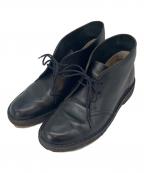 CLARKSクラークス）の古着「CLARKS　チャッカーブーツ」｜ブラック
